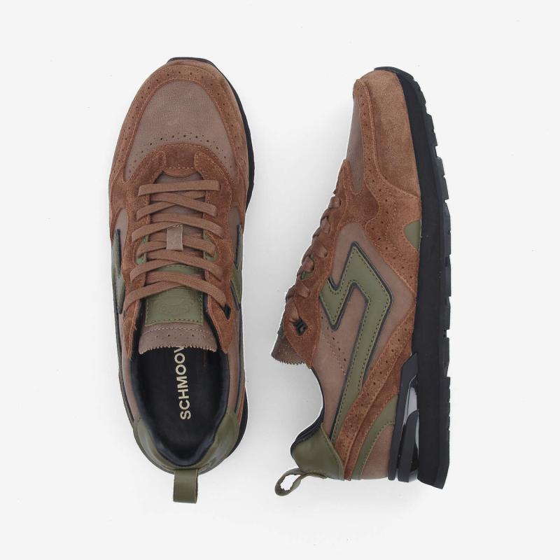 CAPE CODE RUNNER M - C.WAXY/SDE/NAP - BROWN/OLIVE